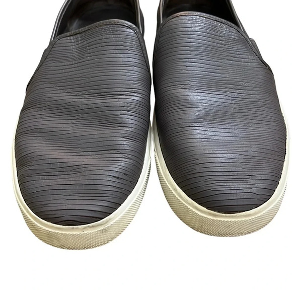 VINCE Blair 5 Slip-On Sneaker DK Smoke Le size 7.5M - EUC. - Picture 3 of 6